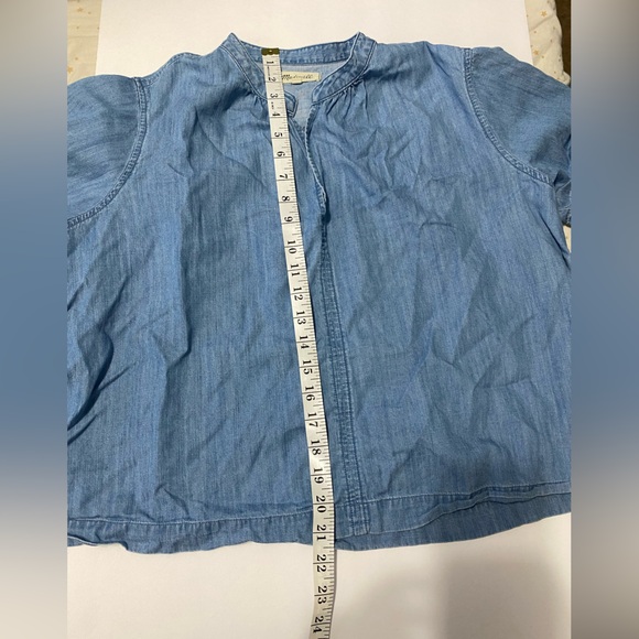 Madewell Denim Top - Picture 3 of 5